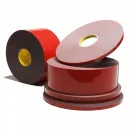 3M™ 2110 Solar Acrylic Foam Tape, Dunkelgrau, 69,5 mm x 70 mm x 1,1 mm