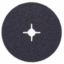 3M™ Cubitron™ 3 Fiberscheibe, 180 mm x 22 mm (7 Zoll x 7/8 Zoll), geschlitzt, 36+, 33517