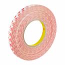 3M™ Doppelseitiges Klebeband GPT-020F, Transparent, 19mm x 50 m, 0.2 mm