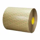 3M™ Doppelseitiges Klebeband mit Polyester-Träger 93020LE, Transparent, 203 mm x 0.2794 m, 0.2 mm, Musterbogen