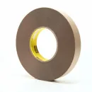 3M™ Doppelseitiges Klebeband mit Polyester-Träger (wiederlösbar) 9425HT, Transparent, 203 mm x 0.2794 m, 0.13 mm, Musterbogen