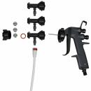 3M™ Hochleistungs-Sprühapplikatorset für wasserbasierte Zylinderflaschen, Spritzpistole, Düsenkörper (3), Kappe, Dichtung (2), Spitzen (3)