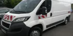 3M™ Kfz-Warnmarkierung 823i, Rot/Weiß, Winkel, 1220 mm x 45,7 m