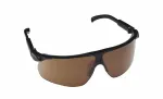 3M™ Maxim™ Schutzbrille, Schwarzes/Graues Gestell, DX, bronzefarbene Gläser, 13226
