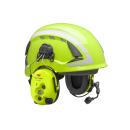 3M™ PELTOR™ WS™ ProTac XPI Bluetooth® Gehörschutz-Headset, gelb, Befestigung am Schutzhelm, MT15H7P3EWS6