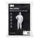 3M™ Schutzanzug 4500, Kategorie 1, Weiß, Groß, 1/Stück