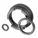 3M™ Silicon Carbide Mechanical Seal Ring, Grade F, Blank, OD 120 x ID 80 x H 15 mm, 1000590774
