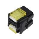 3M™ 37106-3122-0W0 FL 100, Mini Clamp II, Stiftstecker für die Kabelmontage, 06-polig, 24-26 AWG, 0,20 µm Au, Schwarz/Gelb