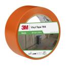 3M™ Allzweck-PVC-Klebeband 764, Orange, 50 mm x 33 m, 0.13 mm, Einzeln verpackt