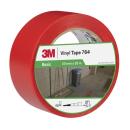 3M™ Allzweck-PVC-Klebeband 764, Rot, 50 mm x 33 m, 0.13 mm, Einzeln verpackt