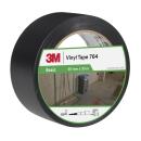 3M™ Allzweck-PVC-Klebeband 764, Schwarz, 50 mm x 33 m, 0.13 mm, Einzeln verpackt