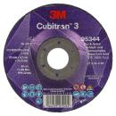 3M™ Cubitron™ 3 Cut and Grind Schruppscheibe, 95344, 36+, T27, 115 mm x 4,2 mm x 22,23 mm, EN, 10/Pack, 20 Stück/VE