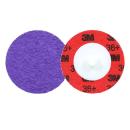 3M™ Cubitron™ 3 Roloc™ Langlebige Kantenscheibe 1184F, 36+ YF-weight, TR, Purple, 51 mm, 50/Carton, 200 ea/Case