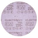 3M™ Cubitron™ II Hookit™ Filmscheibe 775L, 75 mm, 220+, ungelocht