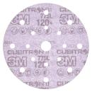 3M™ Cubitron™ II Hookit™ Filmscheibe 775L, 150 mm, 120+, 17-fach gelocht