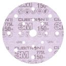 3M™ Cubitron™ II Hookit™ Filmscheibe 775L, 150 mm, 150+, 17-fach gelocht