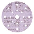 3M™ Cubitron™ II Hookit™ Filmscheibe 775L, 150 mm, 220+, 17-fach gelocht