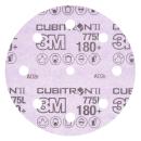 3M™ Cubitron™ II Hookit™ Filmscheibe 775L, 180+ 3MIL, 127 mm x NH, 8HL, Die 500KE, 50/Carton, 250 ea/Case