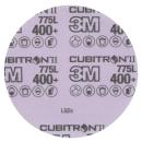 3M™ Cubitron™ II Hookit™ Filmscheibe 775L, 150 mm, 400+, ungelocht