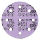 3M™ Cubitron™ II Hookit™ Filmscheibe 775L, 600+ 3MIL, 125 mm, 8HL, Die 500KE