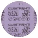 3M™ Cubitron™ II Hookit™ Filmscheibe 775L, 75 mm, 320+, ungelocht