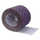 3M™ Cubitron™ II Hookit™ Schleifstreifen 737U auf Rolle, 115 mm x 8 m, 40+, 34460