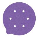 3M™ Cubitron™ II Stikit Papierscheibe 732U, 220+ Cweight, 150 mm x NH ,Linered w/ Tab, D/F, 6-fach gelocht