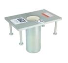 3M™ DBI-SALA® Confined Space Permanent Davit-Mastfuß mit kernmontierter Hülse zur bodenbündigen Montage, Edelstahl, 8512828