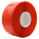 3M™ Doppelseitiges Klebeband GPT-020TF, Transparent, Rote Schutzfolie, 19 mm x 2000 m