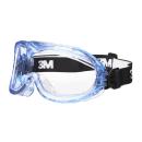 3M™ Fahrenheit™ Vollsicht-Schutzbrille, indirekte Belüftung, Antikratz-/Anti-Fog-Beschichtung, transparente Polycarbonatscheibe, 71360-00011, 10 pro Packung