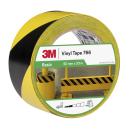 3M™ Gefahrenmarkierungsband 766i, Gelb/Schwarz, 50 mm x 33 m, einzelverpackt