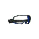 3M™ GoggleGear™ 6000 Vollsicht-Schutzbrille, blauer Rahmen, Neoprenriemen, Scotchgard™ Anti-Fog-/Antikratz-Beschichtung (K&N), transparente Scheibe, GG6001NSGAF-BLU-EU, 10 pro Packung
