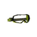 3M™ GoggleGear™ 6000 Vollsicht-Schutzbrille, limettengrüner Rahmen, Scotchgard™ Anti-Fog-/Antikratz-Beschichtung (K&N), transparente Scheibe, GG6001SGAF-GRN-EU, 10 pro Packung