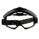 3M™ GoggleGear™ 6000 Vollsicht-Schutzbrille, Scotchgard™ Anti-Fog-/Antikratz-Beschichtung (K&N), transparente Scheibe, mit klappbarer grauer Scheibe Schutzstufe IR 5.0, GG6001SGAF-IR5, 10 pro Packung