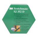 3M™ Haken- und Schlaufenband SJ352D, Schwarz, 25 mm x 5 m, 4.4 mm, Innenbereich, Spendebox
