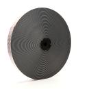 3M™ Hakenband SJ3519FR, Schwer Entflammbar, Schwarz, 25 mm x 45.7 m, 3.6 mm, Innenbereich