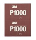 3M™ Hookit™ Flexible Schleifstreifen 270J, Braun, 140 mm x 171 mm, P1000, 34341