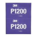 3M™ Hookit™ Flexible Schleifstreifen 270J, Purple, 140 mm x 171 mm, P1200, 34342