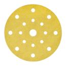 3M™ Hookit™ Gold Schleifscheibe 255P, 150 mm, 17-fach gelocht, P120, 51656