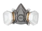3M™ Mehrweg-Atemschutzmaske für Lackierarbeiten Starter-Paket, A2P3 R Filter, mittelgroße Maske 50686