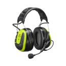 3M™ PELTOR™ WS™ ALERT™ X Headset, hellgelbe Schalen, Kopfbügel, kompatibel mit mobiler App, MRX21A4WS6