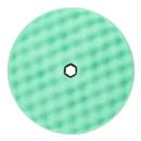 3M™ Perfect-It™ Polierschaumpad grob, Quick Connect System, Grün, Waffelförmig, 216 mm, 50874