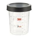 3M™ PPS™ Außenbecher mit Schraubring, Midi, 400 ml, 16122