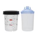 3M™ PPS™ Deckel- und Innenbecher Kits, 400 ml, 125 µm, 16312
