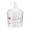 3M™ PPS™ Type V Deckel- und Becher-Kits, 400 ml, 200 µm, 16152