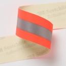 3M™ Scotchlite™ Reflective Material 9586 NFPA, Orange-Silber-Orange, 50,8mm x 100m