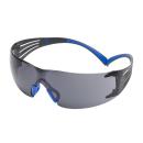 3M™ SecureFit™ 400 Schutzbrille, blau/graue Bügel, Scotchgard™ Anti-Fog-/Antikratz-Beschichtung (K&N), graue Scheibe, SF402SGAF-BLU-EU