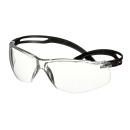 3M™ SecureFit™ 500 Schutzbrille, schwarze Bügel, Antikratz-Beschichtung+ (K), transparente Scheibe, SF501ASP-BLK-EU, 20 pro Packung