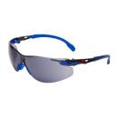3M™ Solus™ 1000 Schutzbrille, blau/schwarze Bügel, Scotchgard™ Anti-Fog-/Antikratz-Beschichtung (K&N), graue Scheibe, S1102SGAF-EU, 20 pro Packung