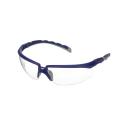 3M™ Solus™ 2000 Schutzbrille, S2001ASP-BLU, blau/graue Bügel, transparente Antikratz-Scheibe +, 20 pro Packung